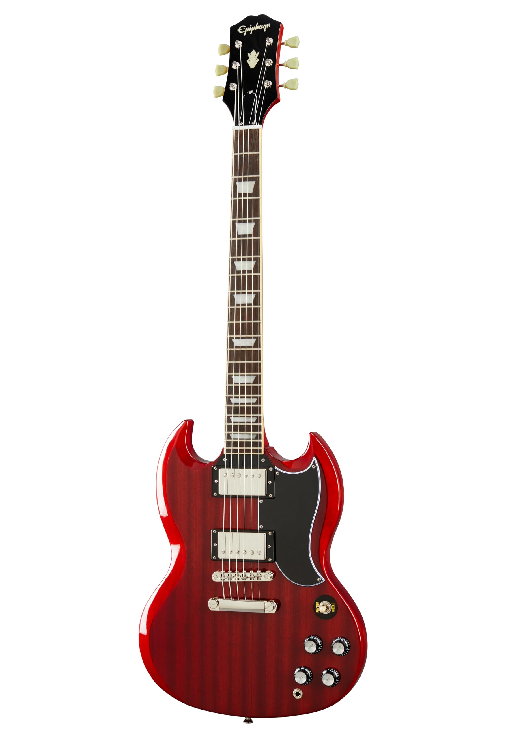Epiphone SG Standard 60s Electric Guitar - Vintage Cherry Finish | Classic Rock & Blues Guitar for Stage & Studio Performances