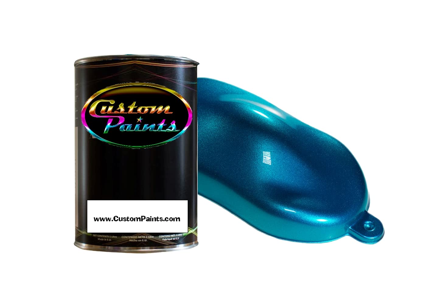 SPECIALIST PAINTS Candy Paint Blue - 1 Pint (16oz) High Gloss Metallic Automotive Paint for Cars, Motorcycles & DIY Projects - Perfect for Custom Paint Jobs & Vehicle Restoration