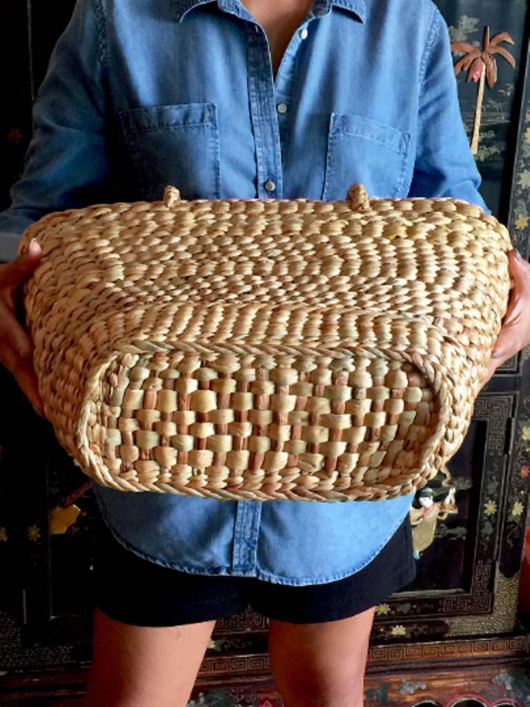 Extra Large Straw Basket Bag - Natural Woven Tote for Women, Beach Picnic Bag, Summer Boho Shoulder Purse | Perfect for Beach Outings, Picnics, Shopping & Vacation Accessories