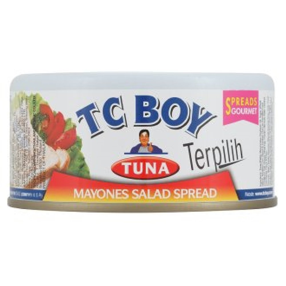 TC Boy Choice Tuna 180g - Premium Mayonnaise Salad Spread - Pack of 6 Cans - Perfect for Sandwiches, Salads & Quick Meals