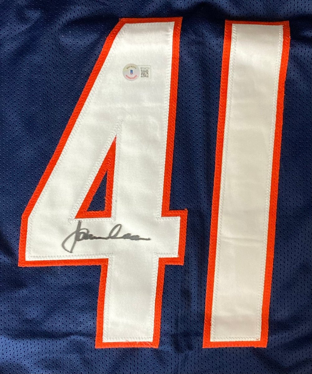 James Caan Autographed Brian's Song Brian Piccolo Chicago Bears Football Jersey - Signed Memorabilia for Sports Fans & Collectors - Perfect for Display in Man Cave, Game Room, or Sports Bar