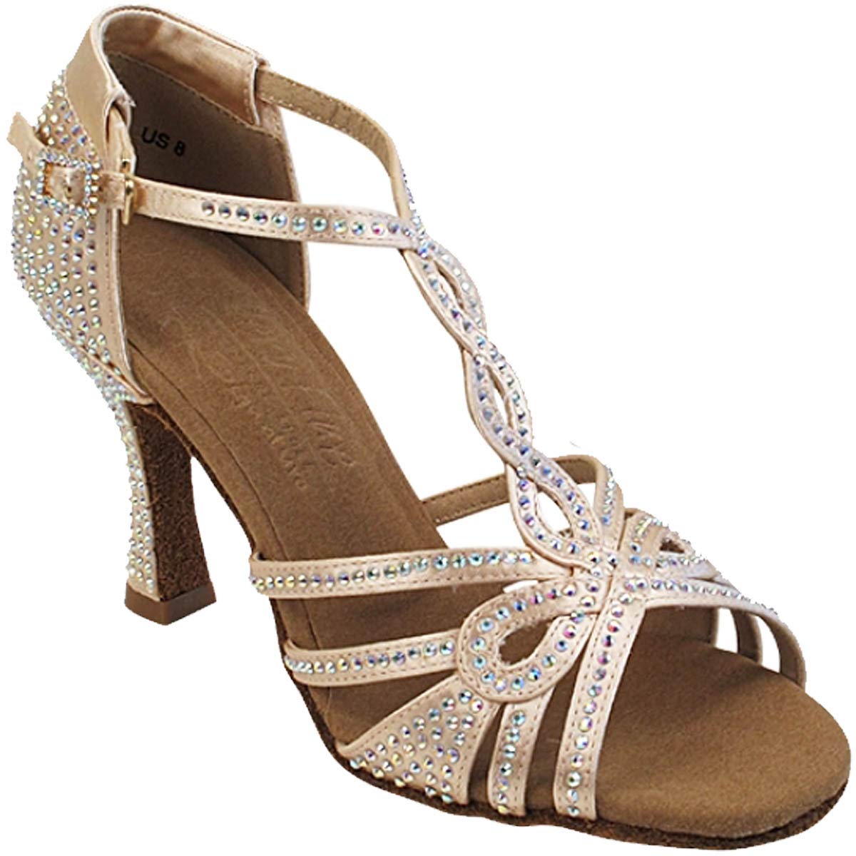Premium Women's Ballroom Dance Shoes for Tango, Wedding & Salsa - Comfortable 2.5