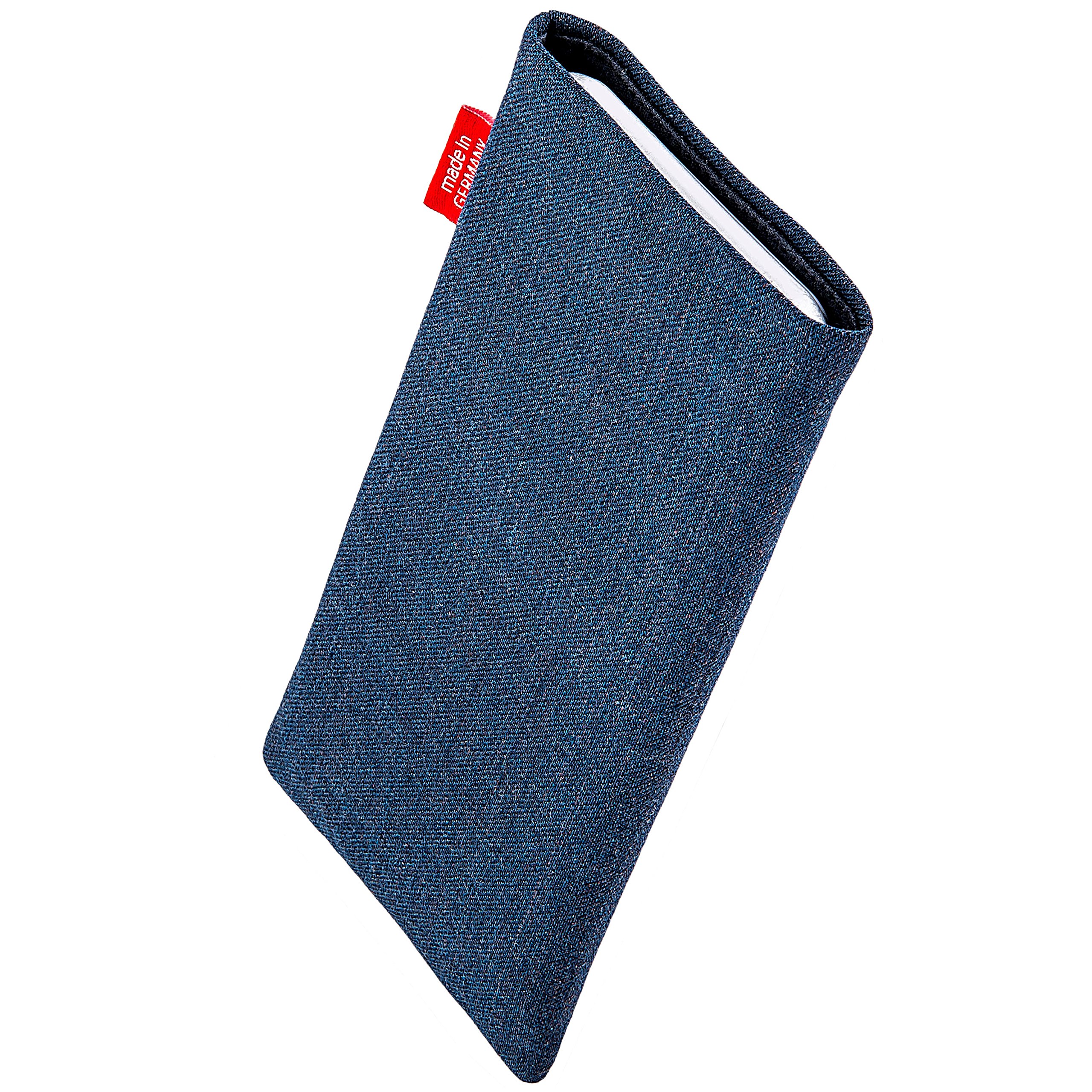 Premium Custom Tailored Sleeve Case for Huawei P10 Plus | German-Made Luxury Phone Pouch | Soft Suit Fabric with Microfiber Lining | Perfect for Business Travel & Screen Protection