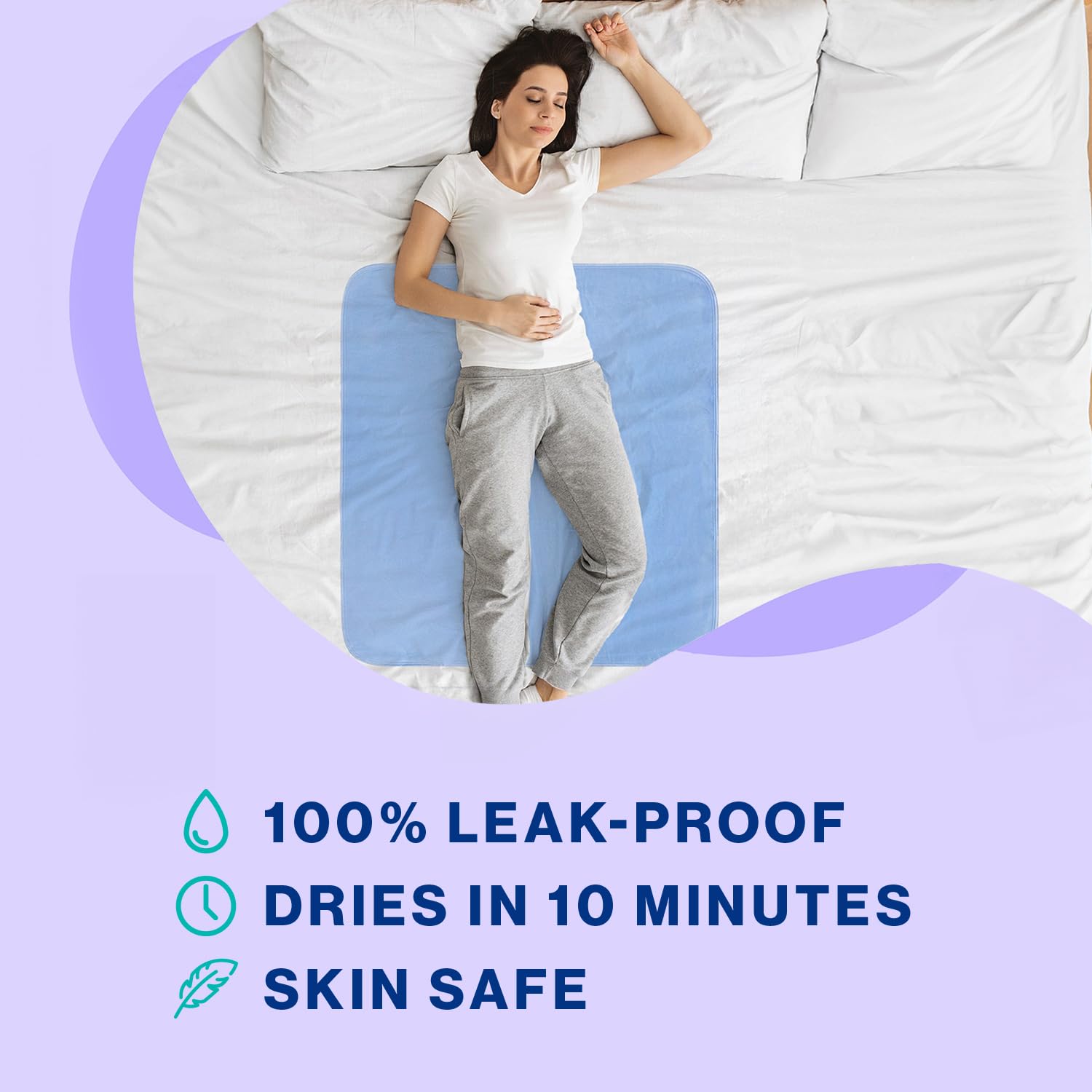 Hearth & Harbor Washable Waterproof Incontinence Bed Pads 34