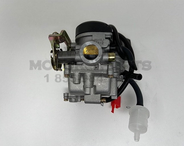X18 50cc GY6 Scooter Motorcycle with Carburetor (01030003) - Perfect for Commuting, Campus Riding & Urban Transportation