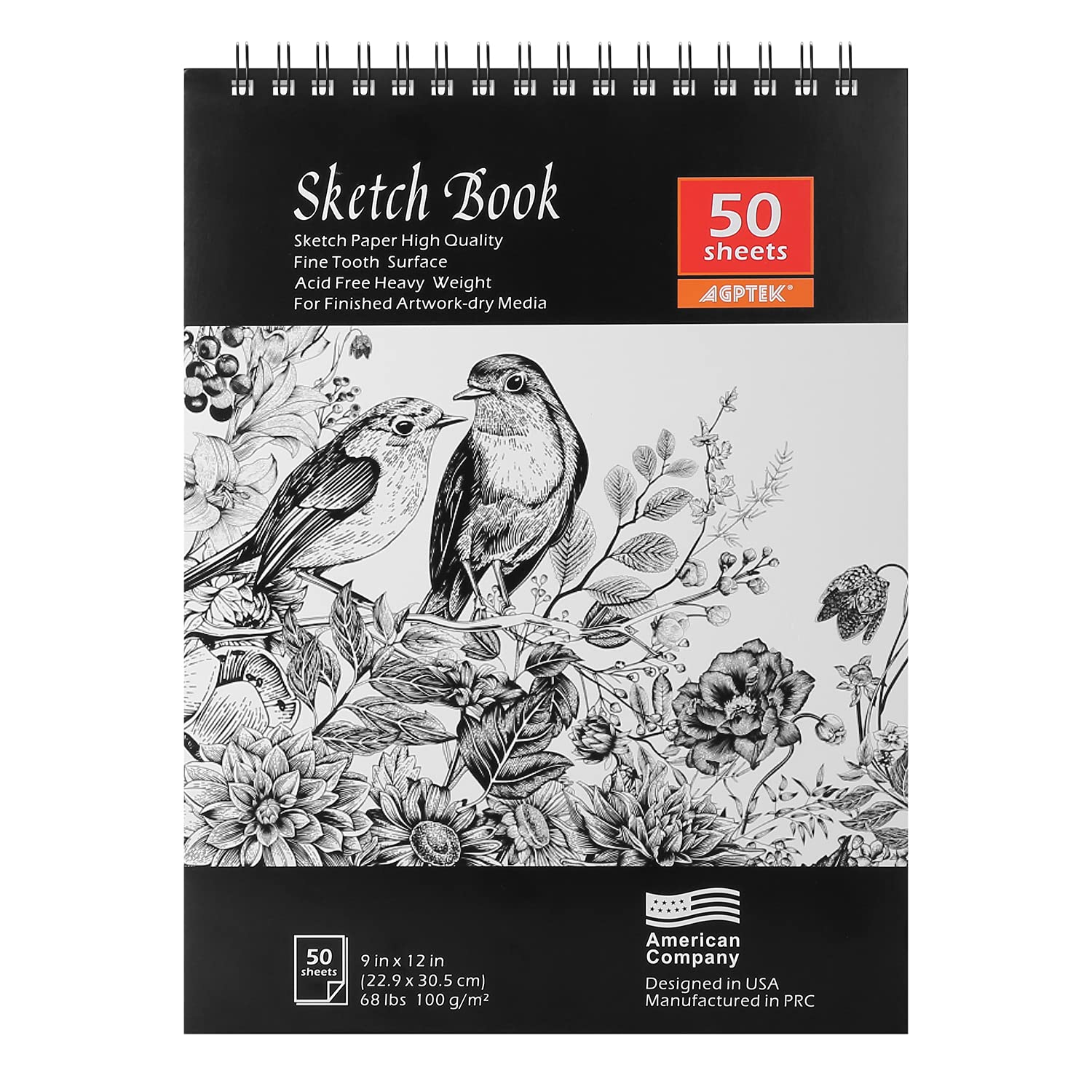 AGPTEK 75-Piece Professional Drawing Pencils Set - Sketch Pencils, Charcoal Pencils, Watercolor & Metallic Colored Pencils for Artists, Adults & Kids | Perfect for Sketching, Shading, Blending & Mixed Media Art Projects