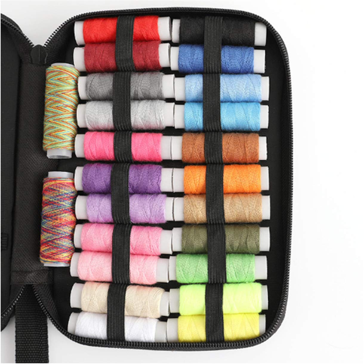 Balepha Complete Sewing Kit with 92+ Supplies & 24-Color Threads - Premium Needle and Thread Set for Beginners, Travel & Home Repair | Portable Sewing Supplies for Clothing Fixes, DIY Crafts & Emergency Repairs