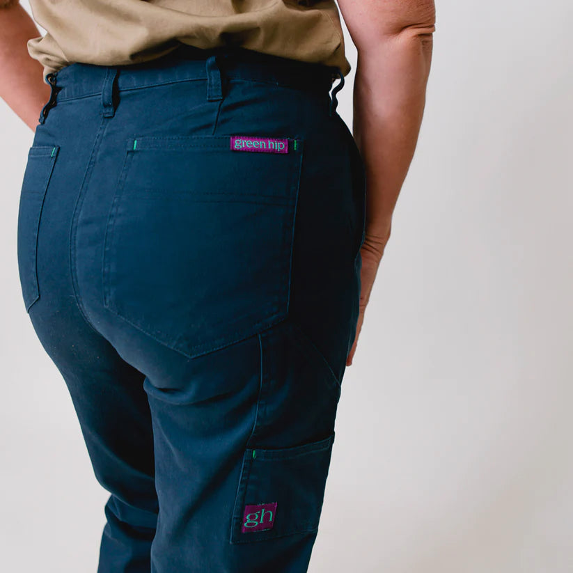 Best Women's High Rise Pants for Work & Casual Wear - Slim Fit Stretch Trousers for Office, Travel & Everyday Comfort