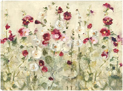 Hollyhocks Row Cool