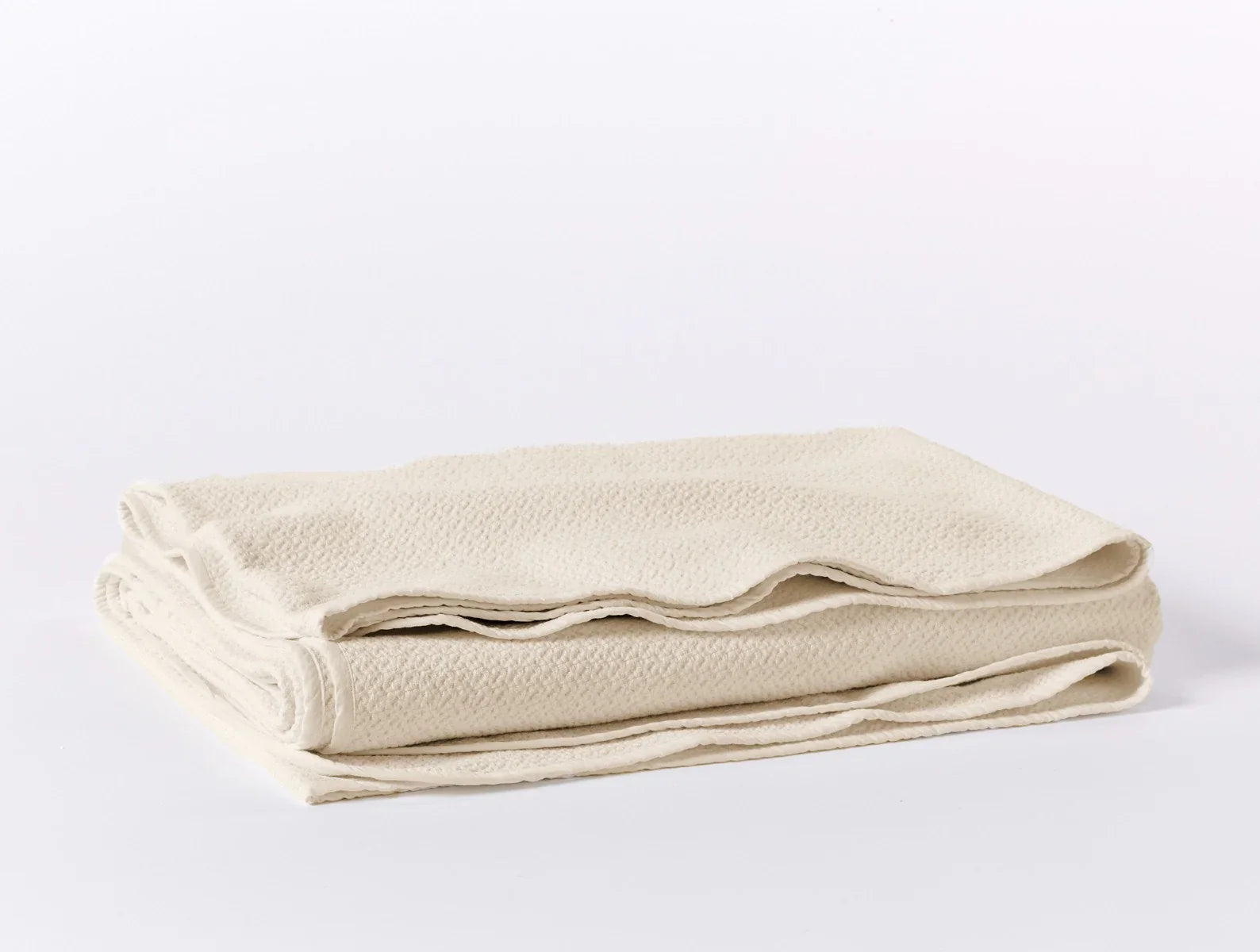 Organic Honeycomb Blanket - Soft & Breathable All-Season Comfort for Bed, Sofa, and Outdoor Use