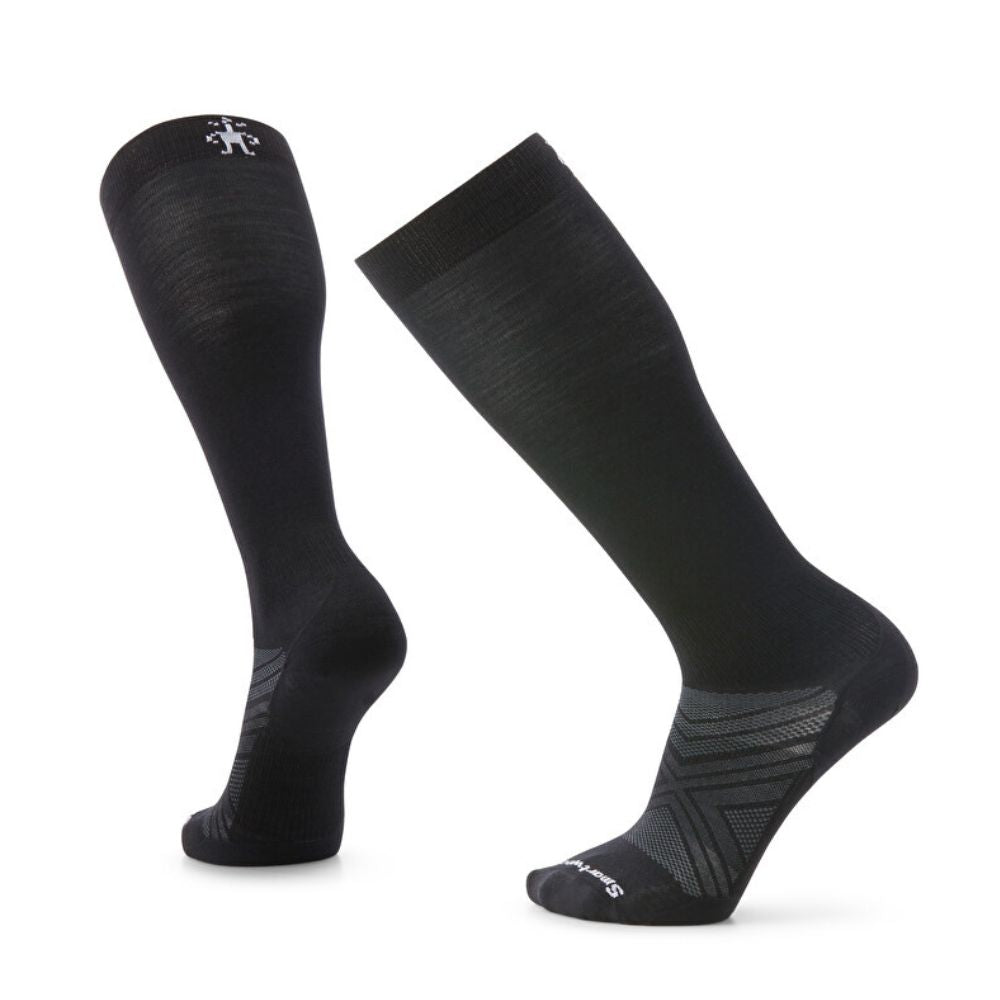 Smartwool Men's Zero Cushion Ski Socks - Black - Warm Merino Wool Performance Socks for Skiing, Snowboarding & Winter Sports