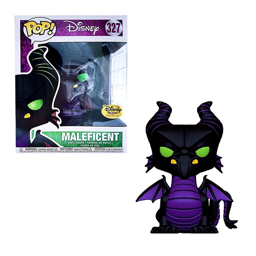 Funko Pop! Disney Maleficent #327 Vinyl Figure - Disney Villains Collection, Perfect for Collectors & Disney Fans - Home Decor, Office Display, Gift for Movie Lovers