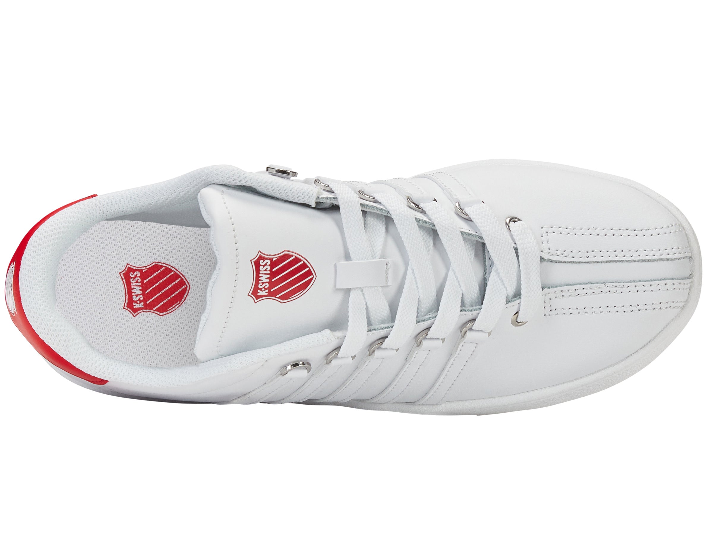 Classic Vans Style 83343 119 M Sneakers in White and Red - Perfect for Casual Wear, Skateboarding & Street Fashion