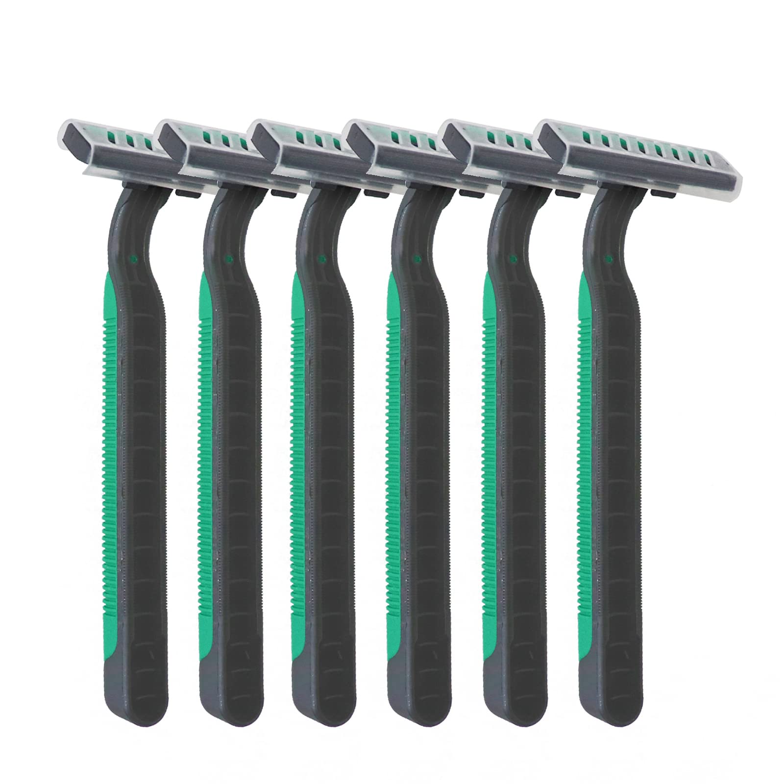 100 Pack Twin Blade Razors Bulk - Individually Wrapped Disposable Razors for Men & Women - Perfect for Home, Travel, Hotels & Grooming Kits - Smooth Shaving for Face & Body