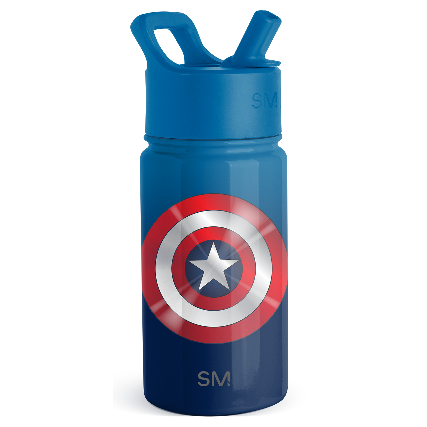 Summit Kids Water Bottle with Straw Lid - BPA Free, Leak Proof, Insulated Stainless Steel Bottle for School, Sports, and Outdoor Activities