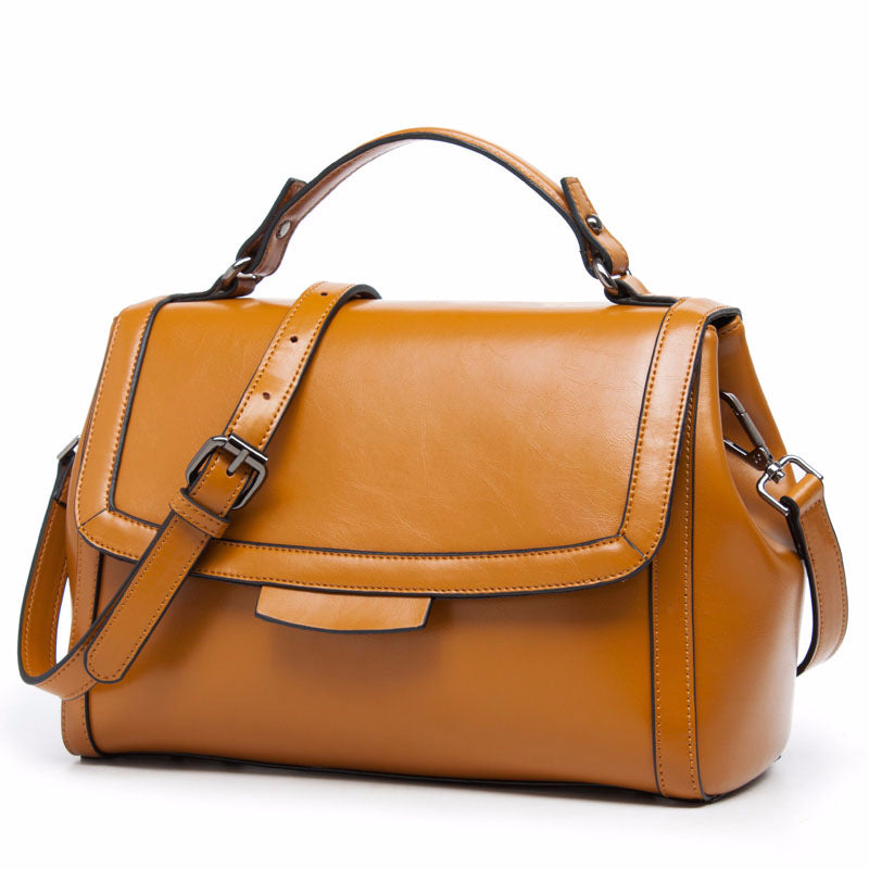 Genuine Leather Handbags for Women - Stylish Crossbody Shoulder Bags & Elegant Messenger Purses | Perfect for Work, Travel & Everyday Use
