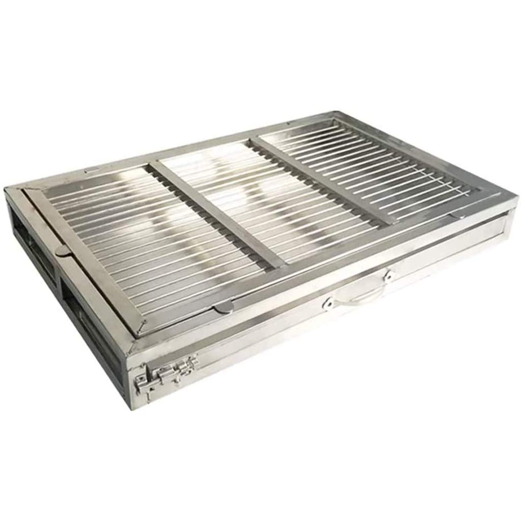 Stainless Steel Large Dog Toilet Tray with Non-Slip Rubber Feet - Easy to Clean Open Potty Training Mat for Big Dogs - Indoor/Outdoor Pet Bathroom Solution for Apartments, Kennels & Backyards
