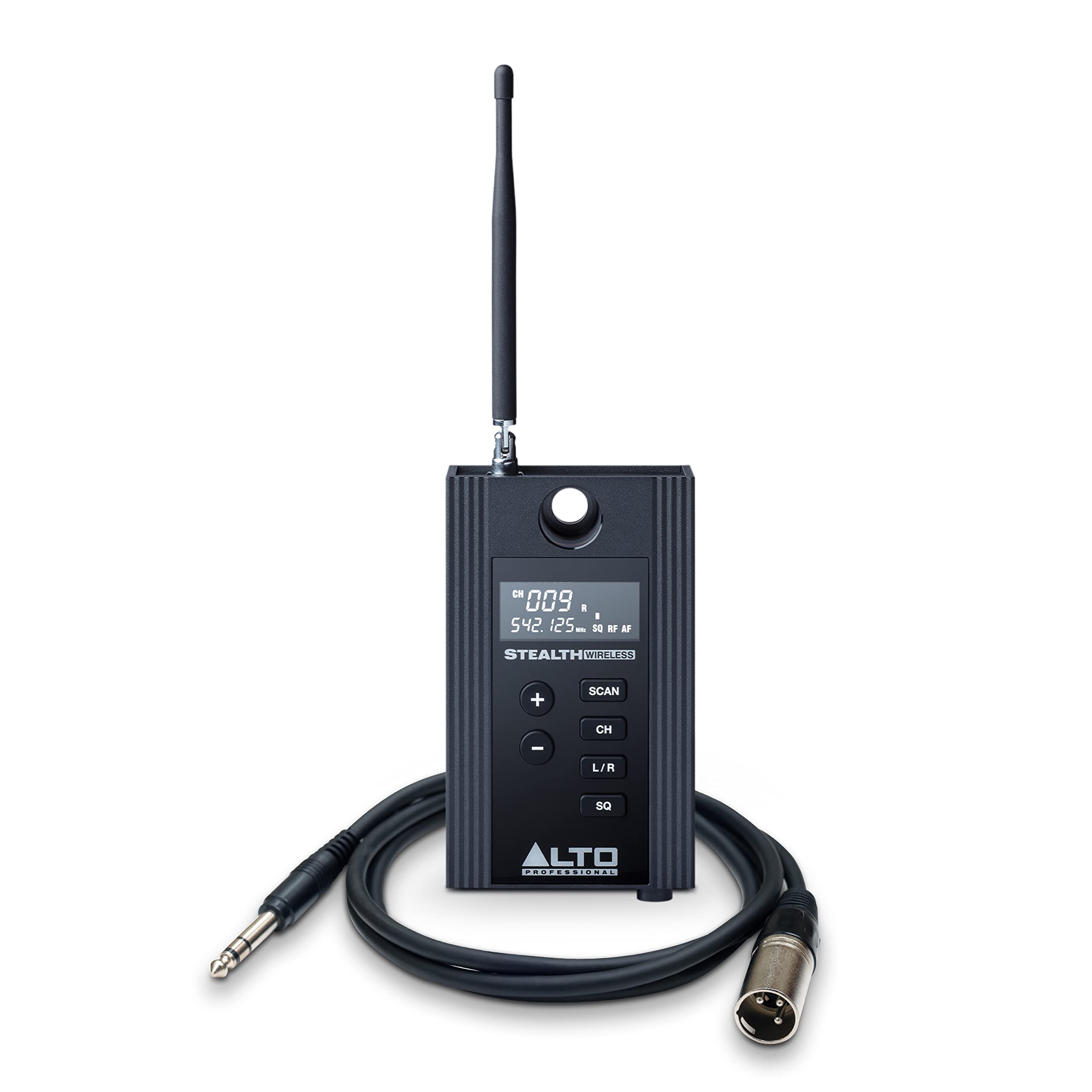 Alto Professional Stealth Wireless MKII Expansion Pack - Single Channel UHF Wireless Receiver for Active Speakers (Black) | Perfect for Live Performances, DJ Gigs & Studio Recordings