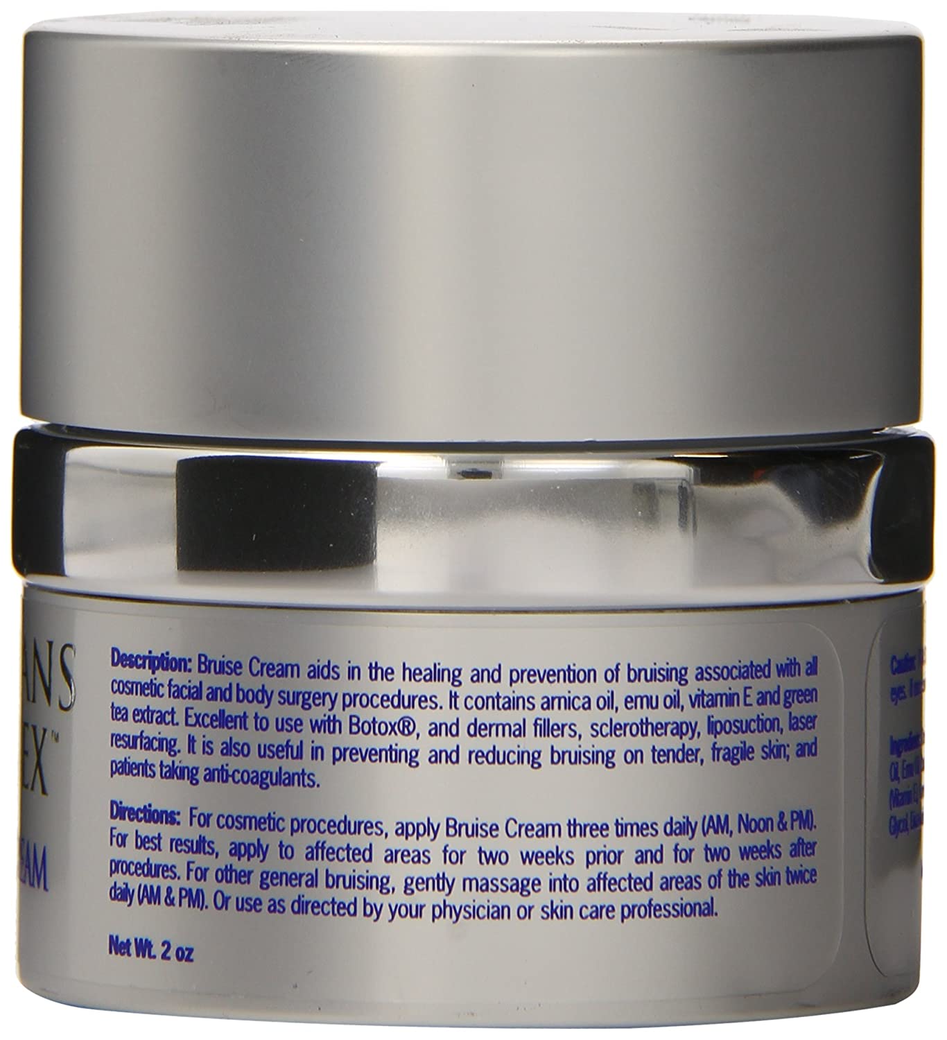 Clinicians Complex Bruise Cream for Bruises & Swelling – 2.0 Oz Fast-Acting Arnica Cream – Soothes Pain & Discoloration | Ideal for Post-Surgery, Sports Injuries & Everyday Bruises