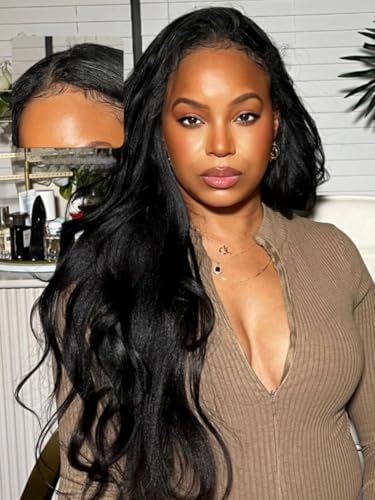 Natural Black Color｜Seamless Edge Vpart Wig