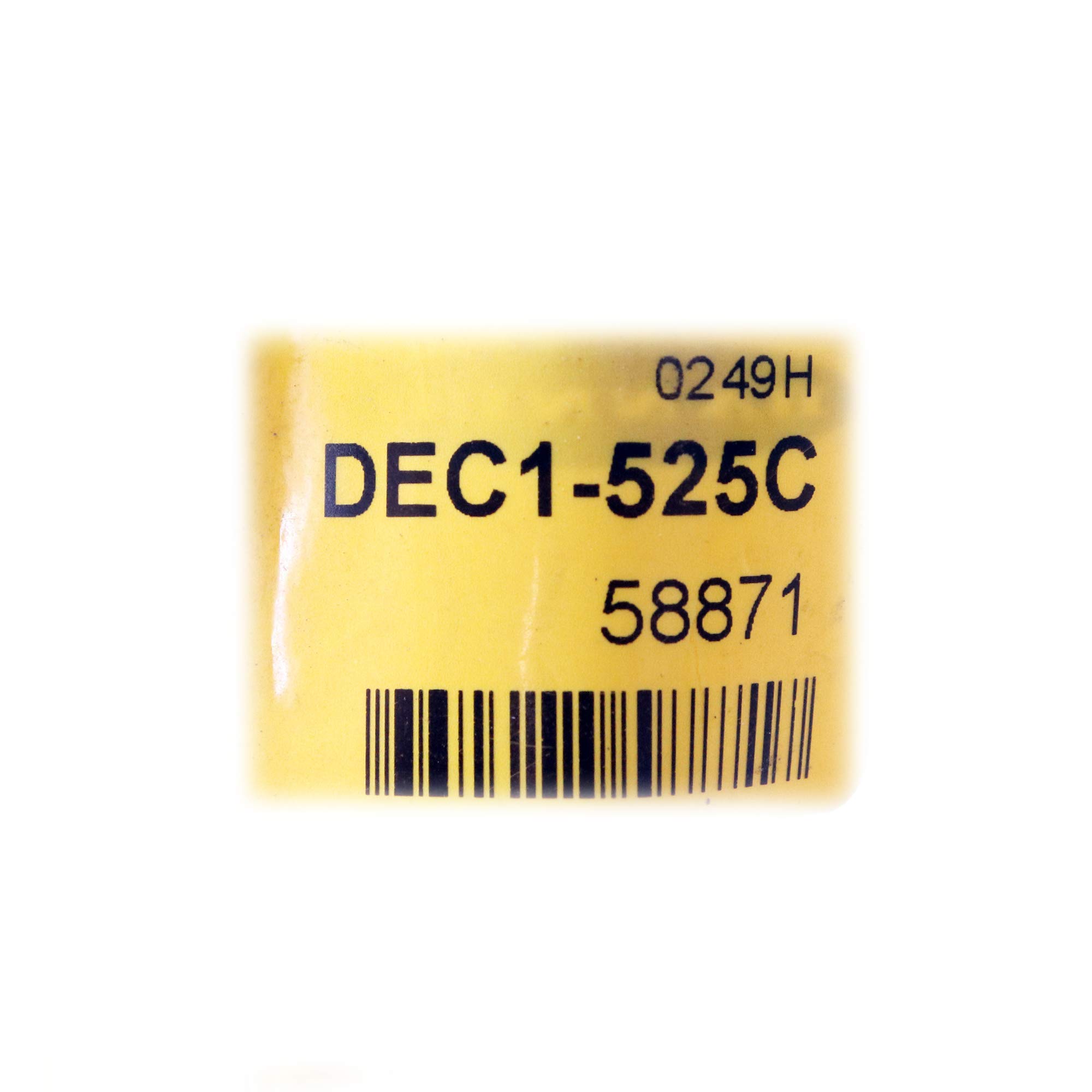 5-Pin Male-Female Straight Cable Assembly DEC1-525C - Yellow Banner 58871 for Industrial Automation & Control Systems