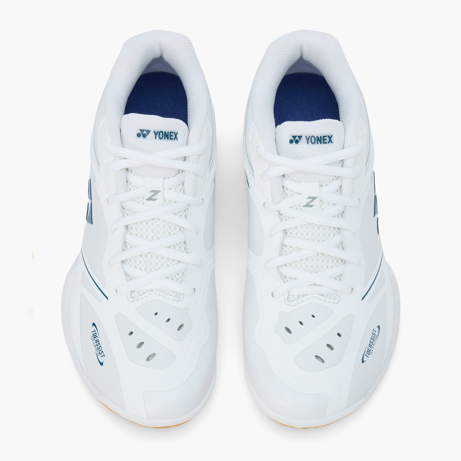 Yonex Power Cushion 65 Z4 Women's Badminton Shoes - White (2025) | Lightweight Comfort & Shock Absorption for Court Sports & Training