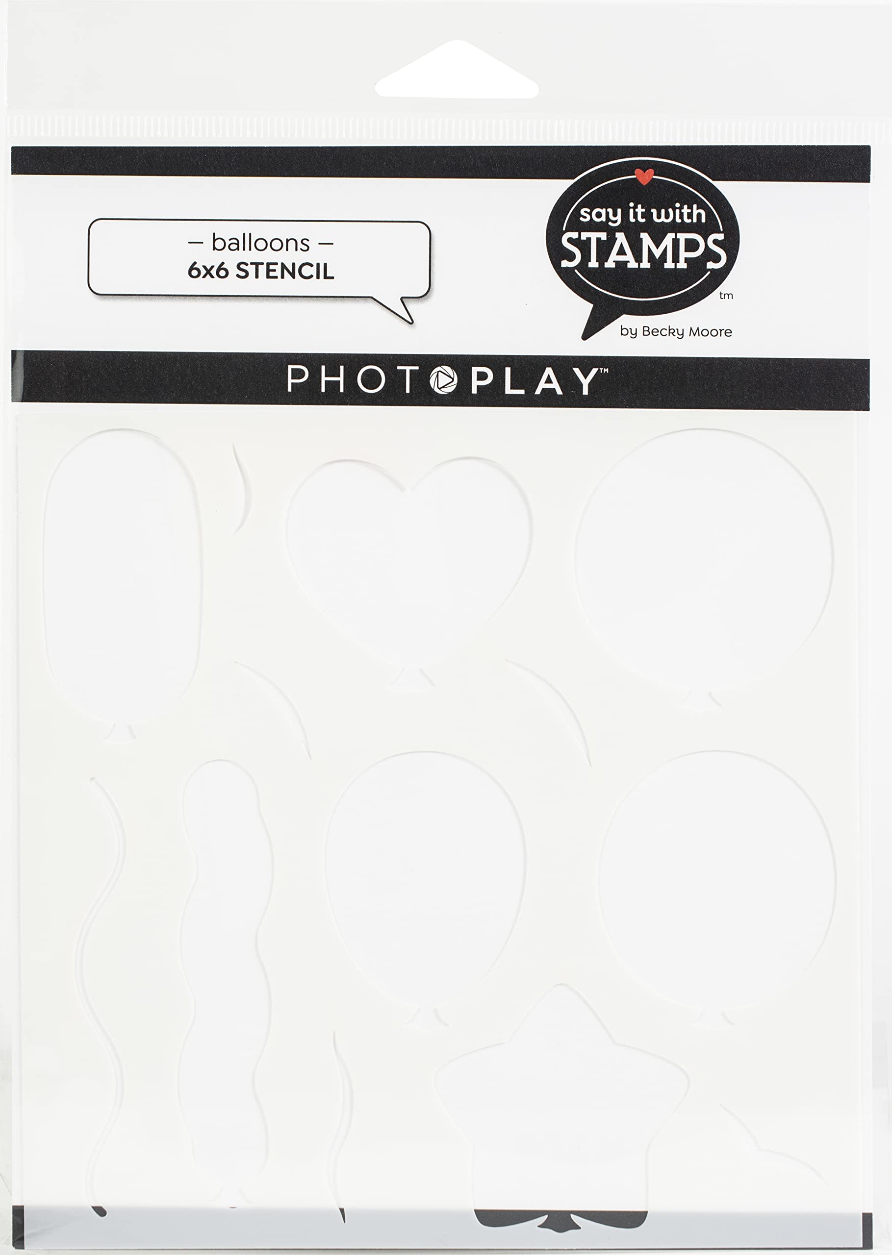 Photo Play Paper Balloons - Colorful Party Decorations for Birthdays, Weddings & Baby Showers - PHOTOPLAY SIWS STNCL