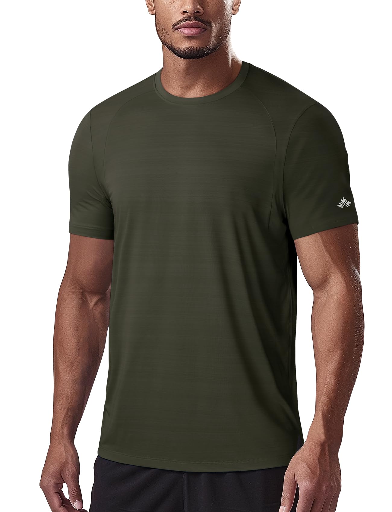 Zengjo Men's Workout Shirt - Quick Dry Moisture Wicking Gym T-Shirt for Running, Training & Fitness | Breathable Athletic Shirt for Men