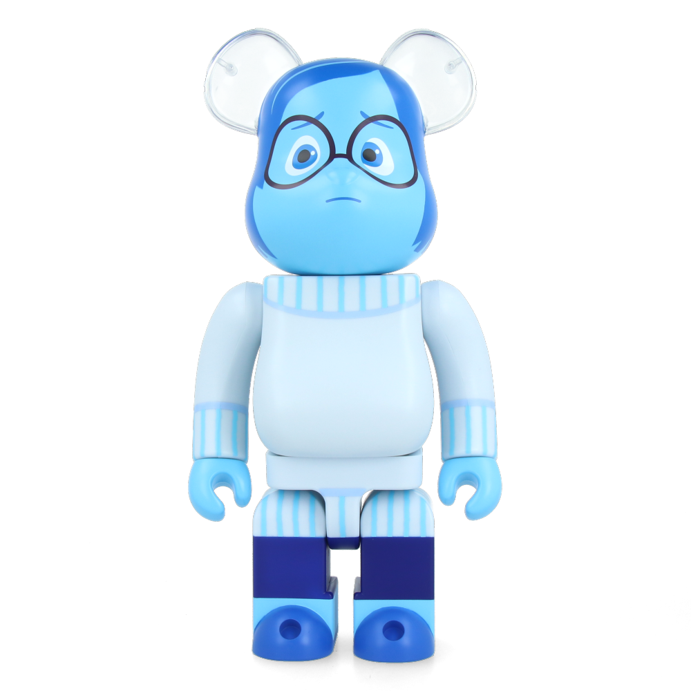 400% Bearbrick Tristesse Collectible Art Toy - Limited Edition Vinyl Figure for Display & Decoration - Perfect for Home, Office, or Gift for Art Enthusiasts