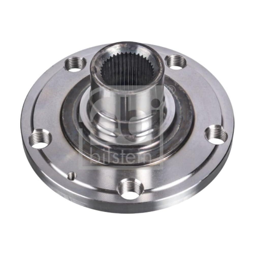 febi bilstein 18344 Wheel Hub Assembly - Front/Rear Axle Replacement Part (No Bearing Included) - 1 Pack - Perfect for Audi, VW, Mercedes, BMW & European Car Repairs