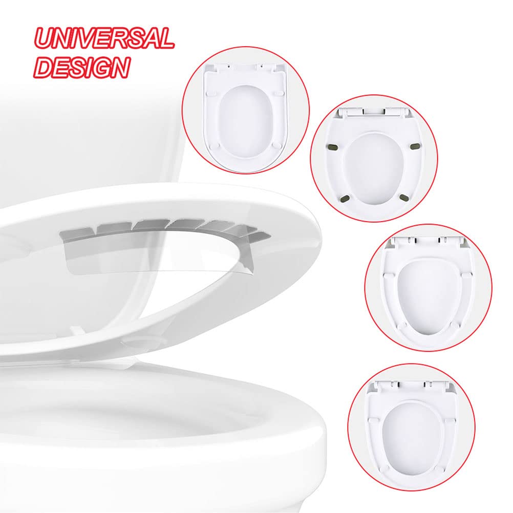 **Clear Toilet Seat Splash Guard – Prevent Urine Splatter & Keep Bathroom Clean – Ideal for Potty Training & Kids – Perfect for Home, Daycare & Public Restrooms**