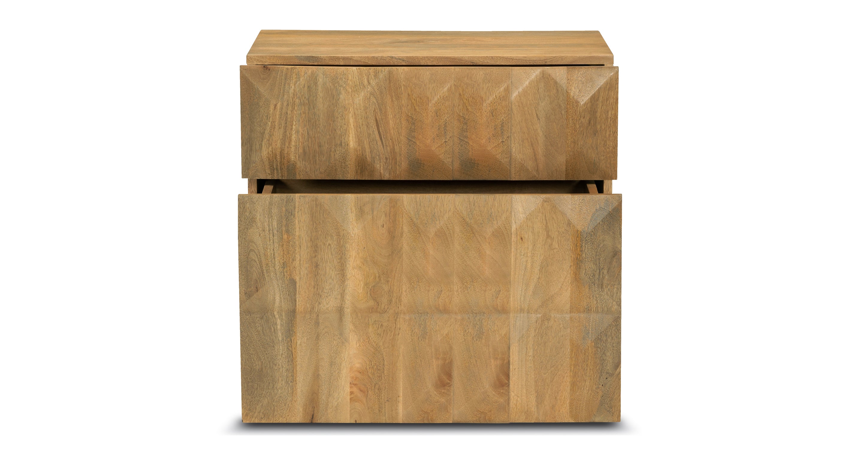 Modern Nightstand with USB Ports - Bedside Table with Storage Drawer for Bedroom, Living Room, or Office - Perfect for Charging Devices and Organizing Essentials