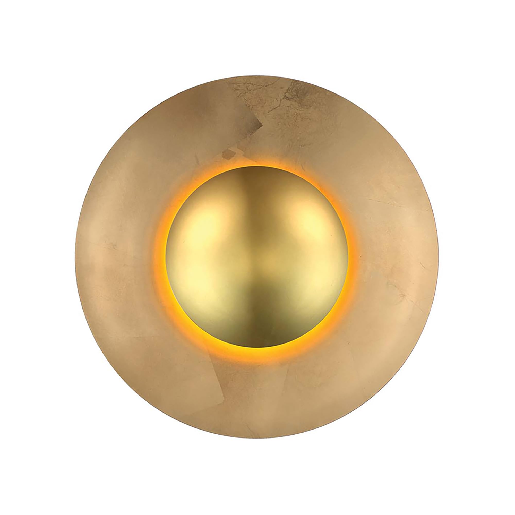 Modern Forms Blaze 18-Inch LED Wall Sconce - Gold Leaf Finish, 3000K Warm White Light - Perfect for Bedroom, Hallway & Living Room Wall Lighting