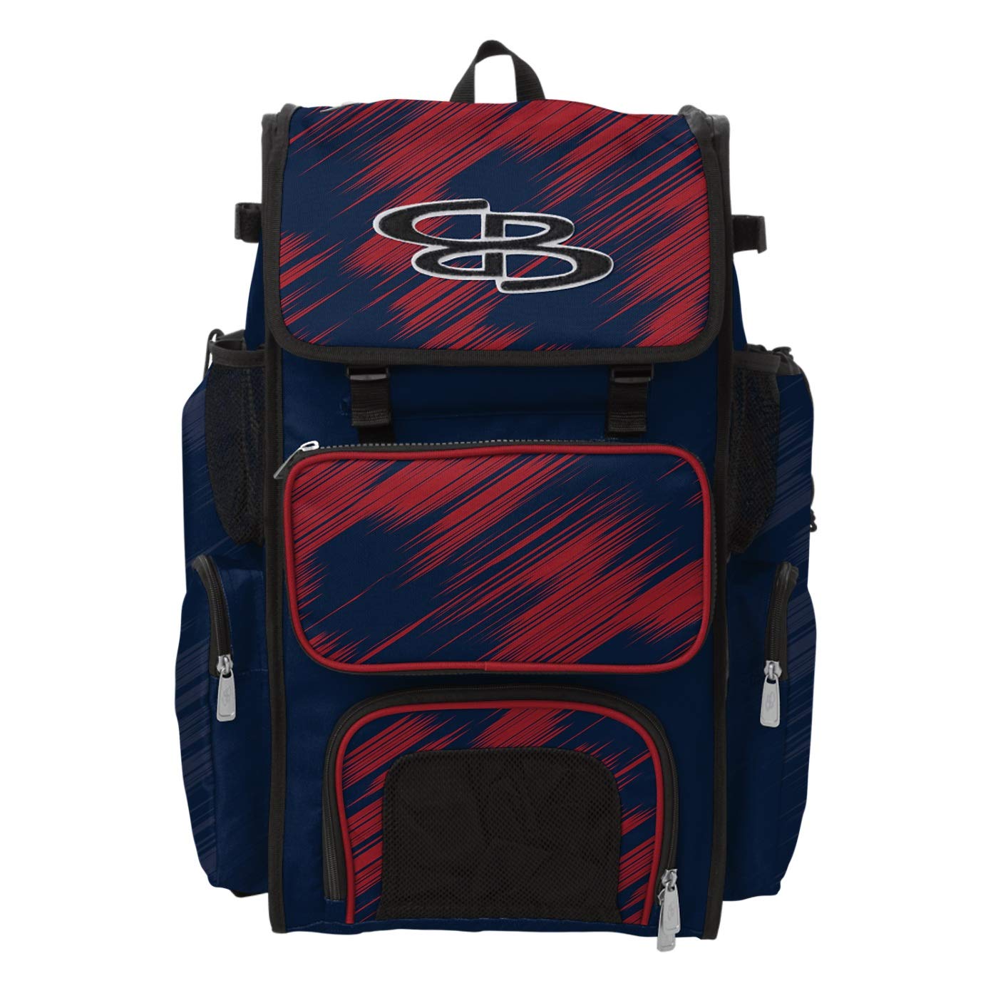Boombah Superpack Bat Backpack - Holds 2 Baseball/Softball Bats - Scratch Resistant Ink Series - Multiple Colors - Perfect for Games, Practice & Travel