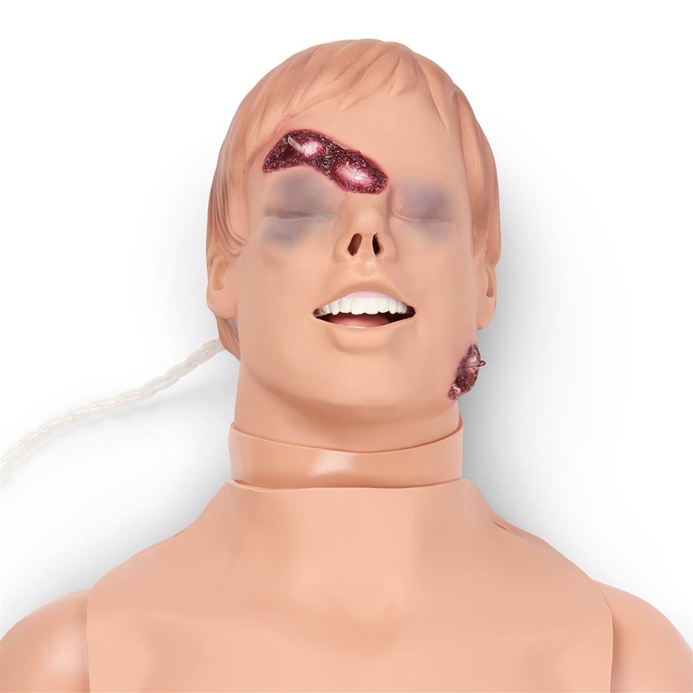 Critical Airway Management Trainer - Advanced Medical Training Manikin for EMT, Paramedics & First Responders - Perfect for CPR, Intubation & Emergency Airway Practice