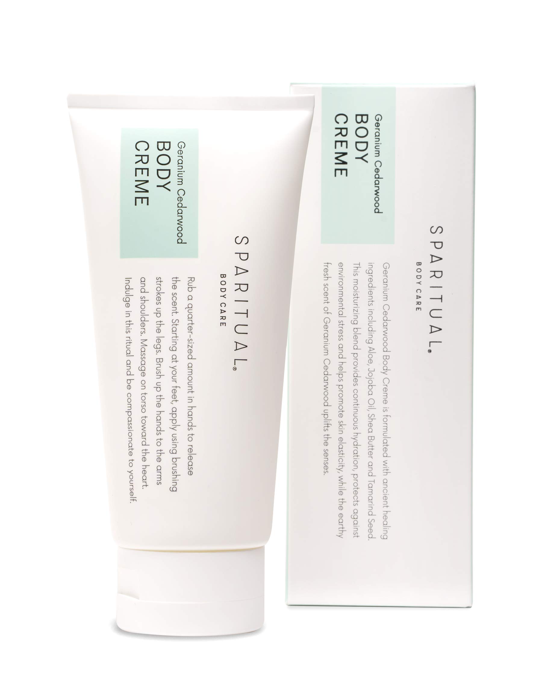 SpaRitual Vegan Body Cream - Organic Moisturizing Lotion for Dry Skin - Perfect for Daily Hydration & Relaxation at Home Spa