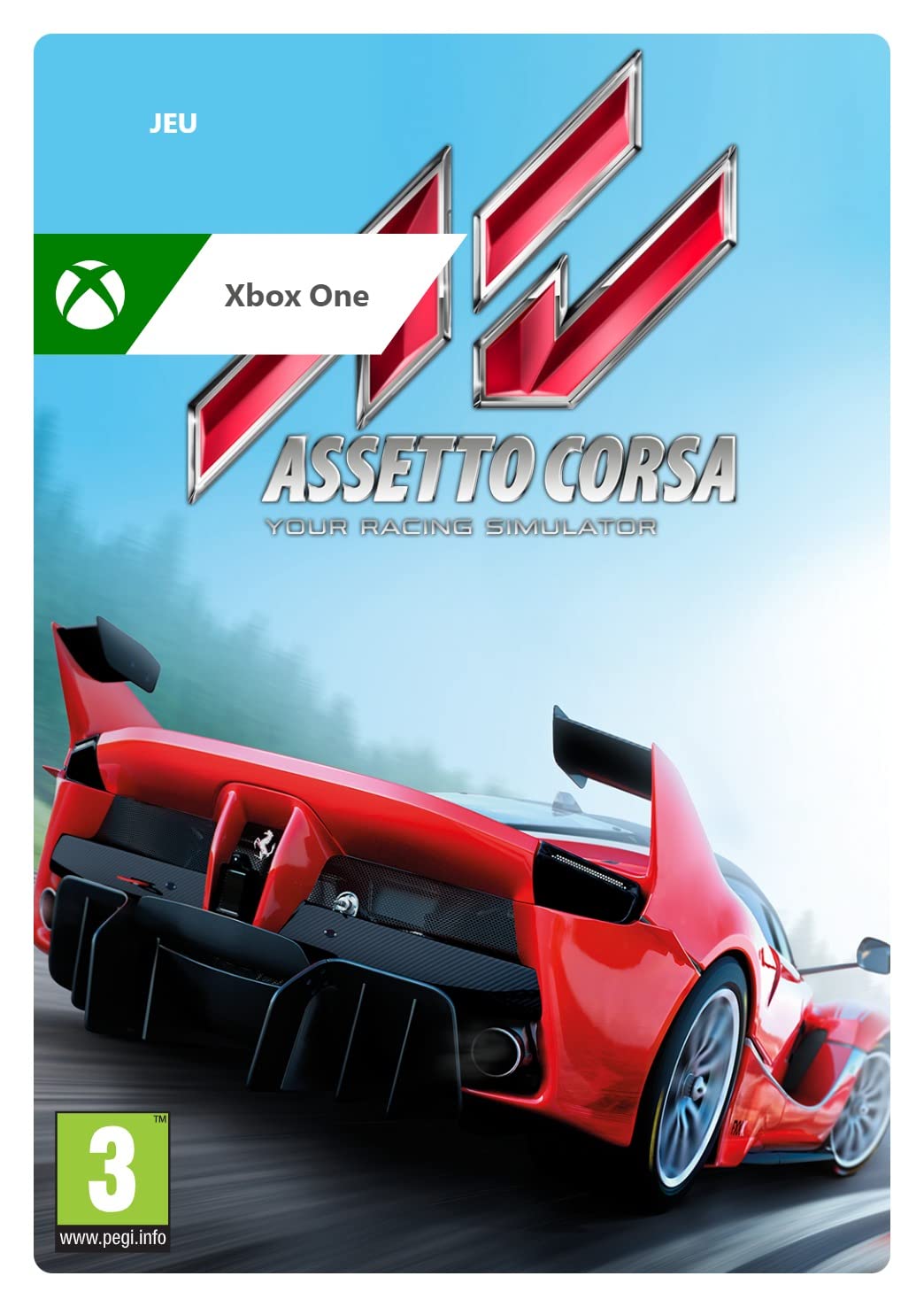 Assetto Corsa Standard Edition - Xbox One Digital Download Code | Racing Simulation Game for Xbox One | Perfect for Racing Enthusiasts & Virtual Drivers