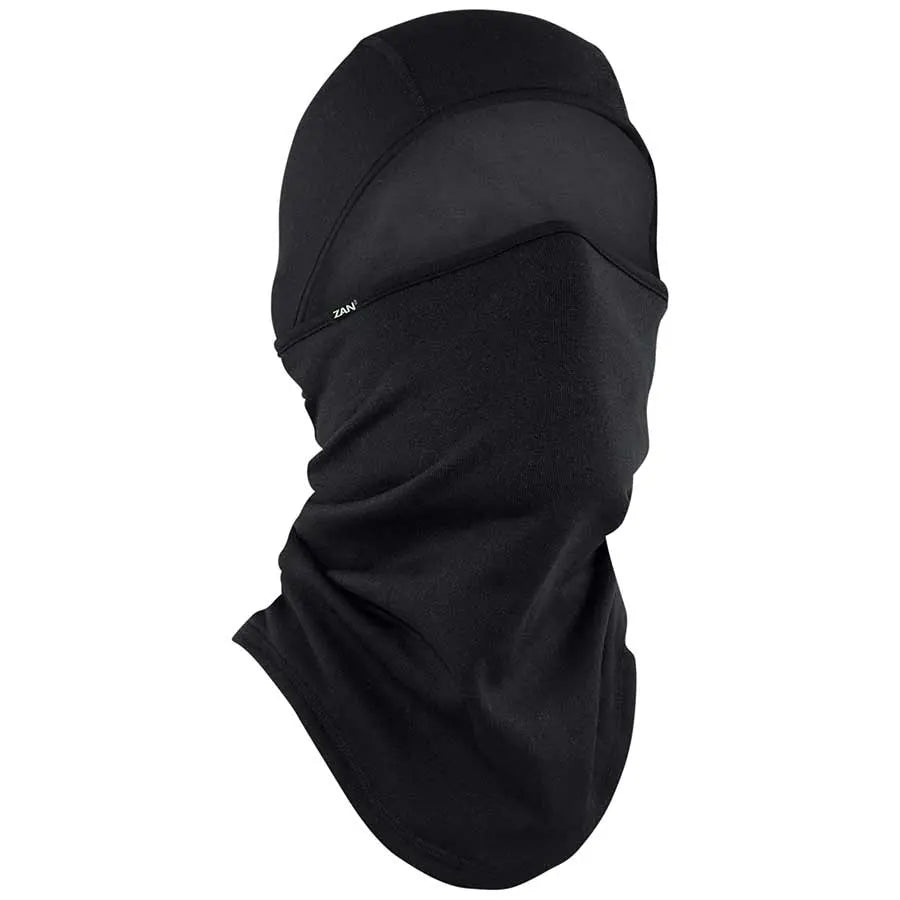 ZANheadgear Convertible Balaclava SportFlex Series - Black Ski Mask for Winter Sports, Cycling & Outdoor Activities