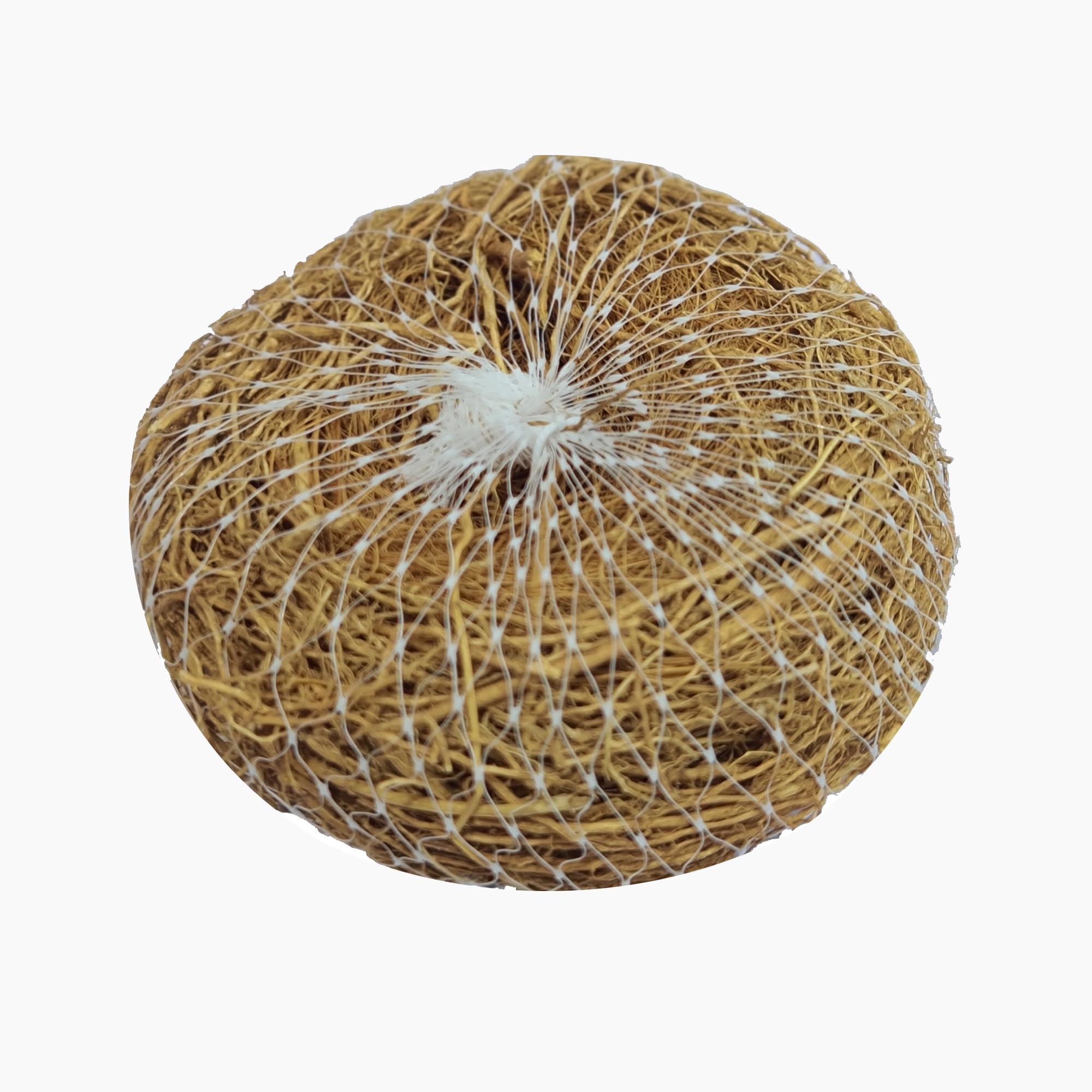 Organic Vetiver Bath Scrub | Herbal Exfoliating Body Scrubber | Natural Ramacham Khus for Spa & Relaxation - Pack of 5 | Perfect for Stress Relief & Skin Detox at Home