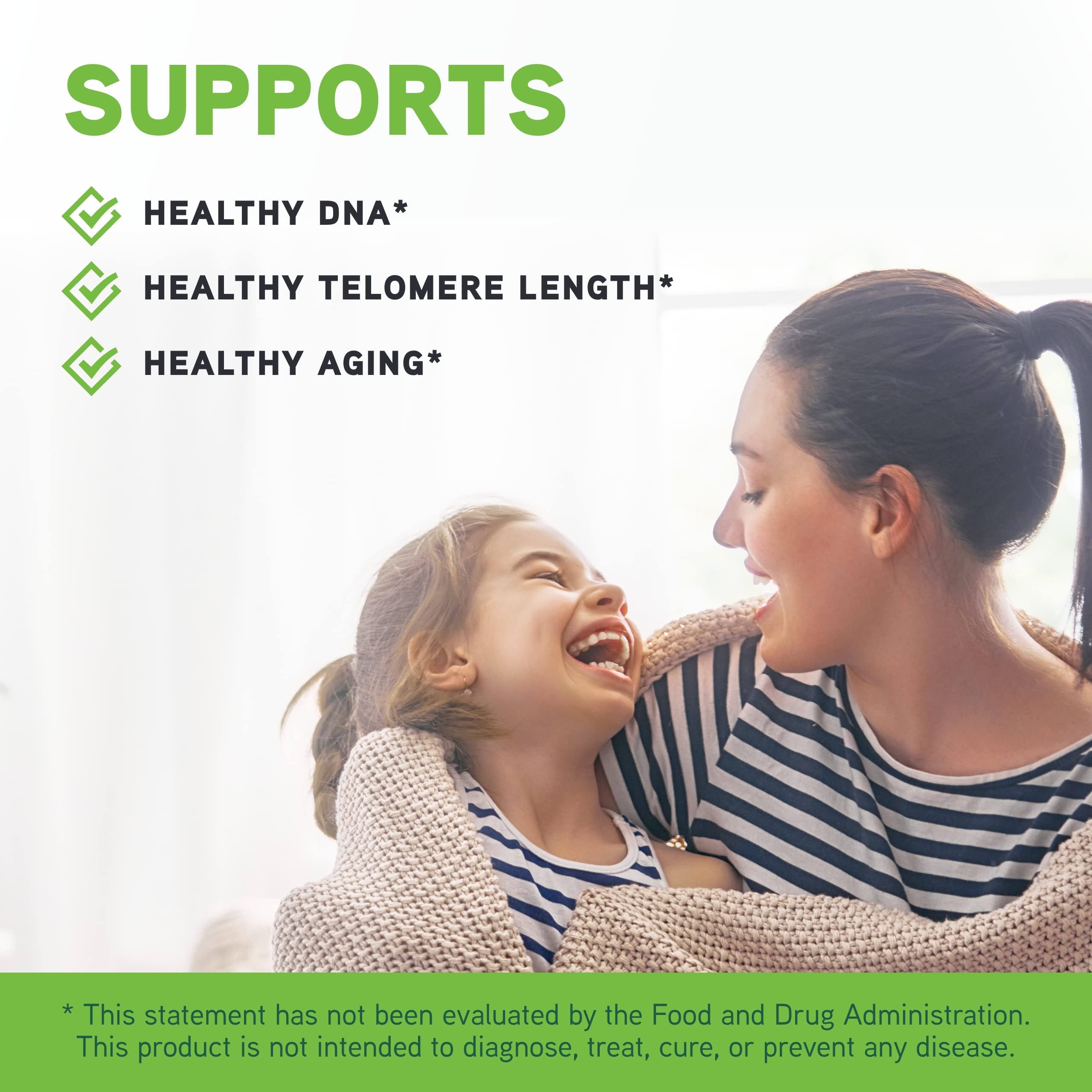 DAVINCI Labs Telomere Benefits Supplement - Supports Healthy Aging, Antioxidant Levels & Memory with Astragalus Root Extract - Gluten-Free 60 Veggie Capsules - Anti-Aging Support for Active Adults & Seniors