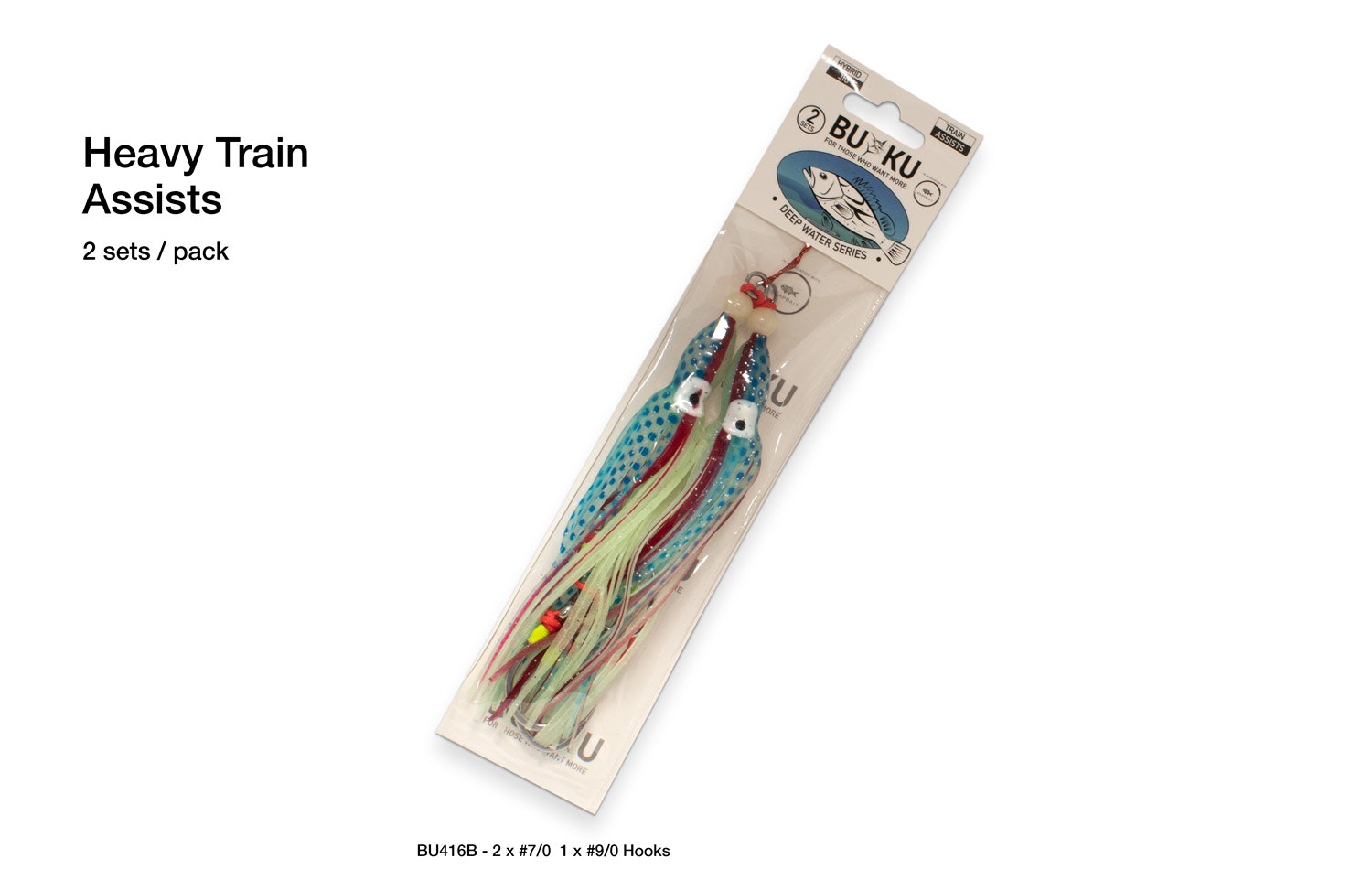SnapBait Fishing Lure Train Assists 2-Pack - Premium Bait for Bass, Walleye, and Trout - Perfect for Freshwater and Saltwater Fishing Adventures