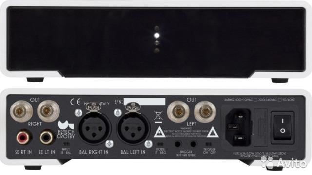 M2Tech A1 Crosby 2 Channel Power Amplifier - High Fidelity Audio for Home Theater & Stereo Systems - Perfect for Audiophiles & Music Enthusiasts