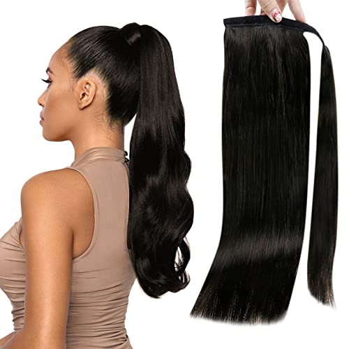 1Ponytail #Natural Black 1B