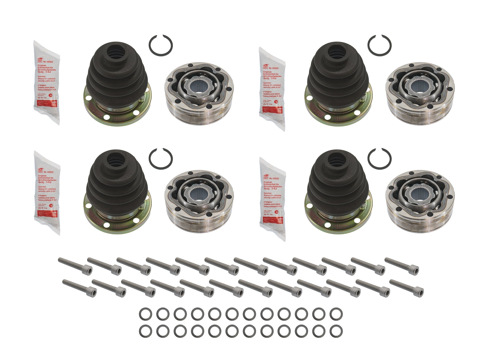 High-Quality Axle Rebuild Kit for VW Bus & Vanagon - Complete Repair Solution for Smooth Ride & Longevity | Perfect for DIY Mechanics & Vintage Volkswagen Restoration Projects