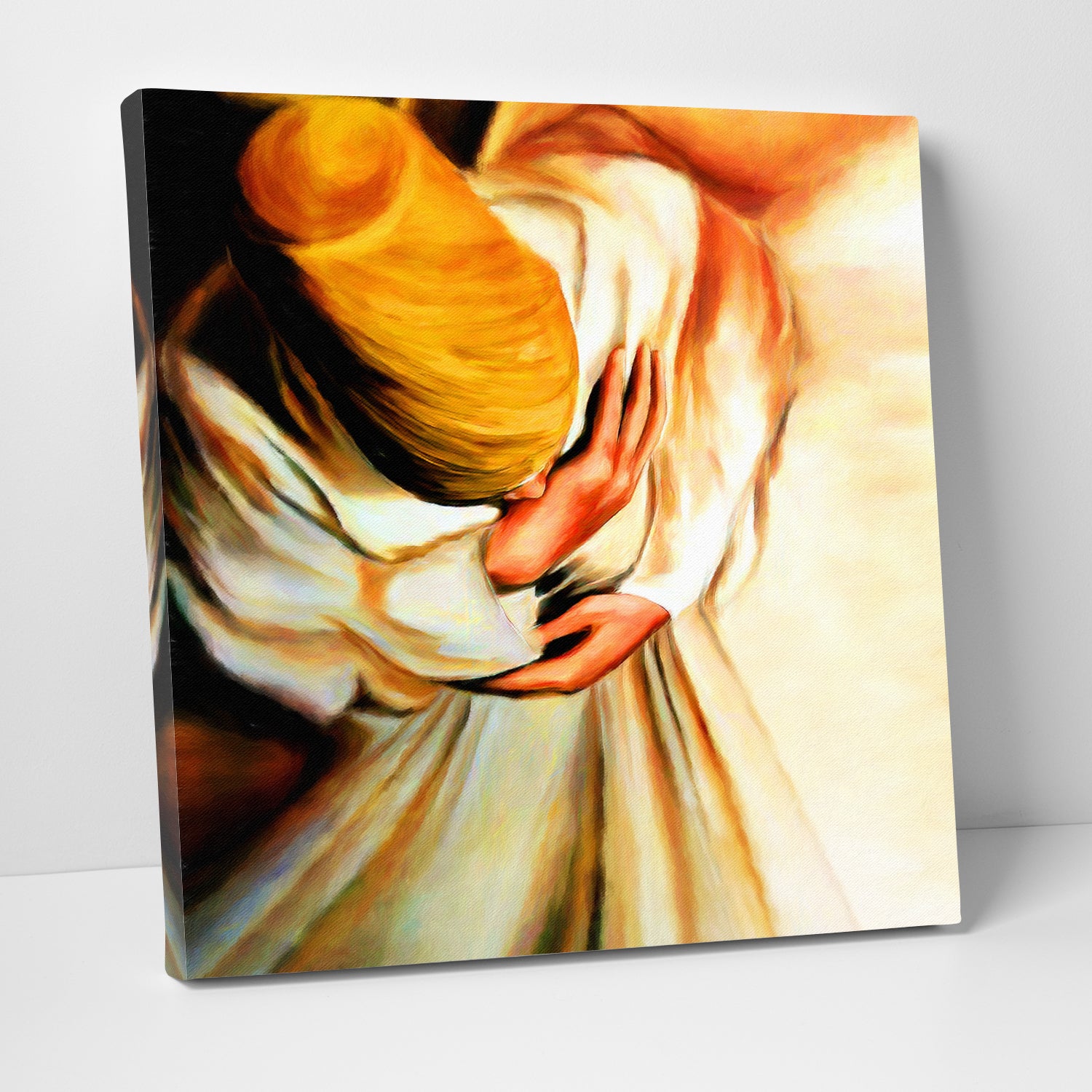 Whirling Dervish Canvas Print - Islamic Art Wall Decor for Home & Office - Perfect for Living Rooms, Bedrooms & Meditation Spaces