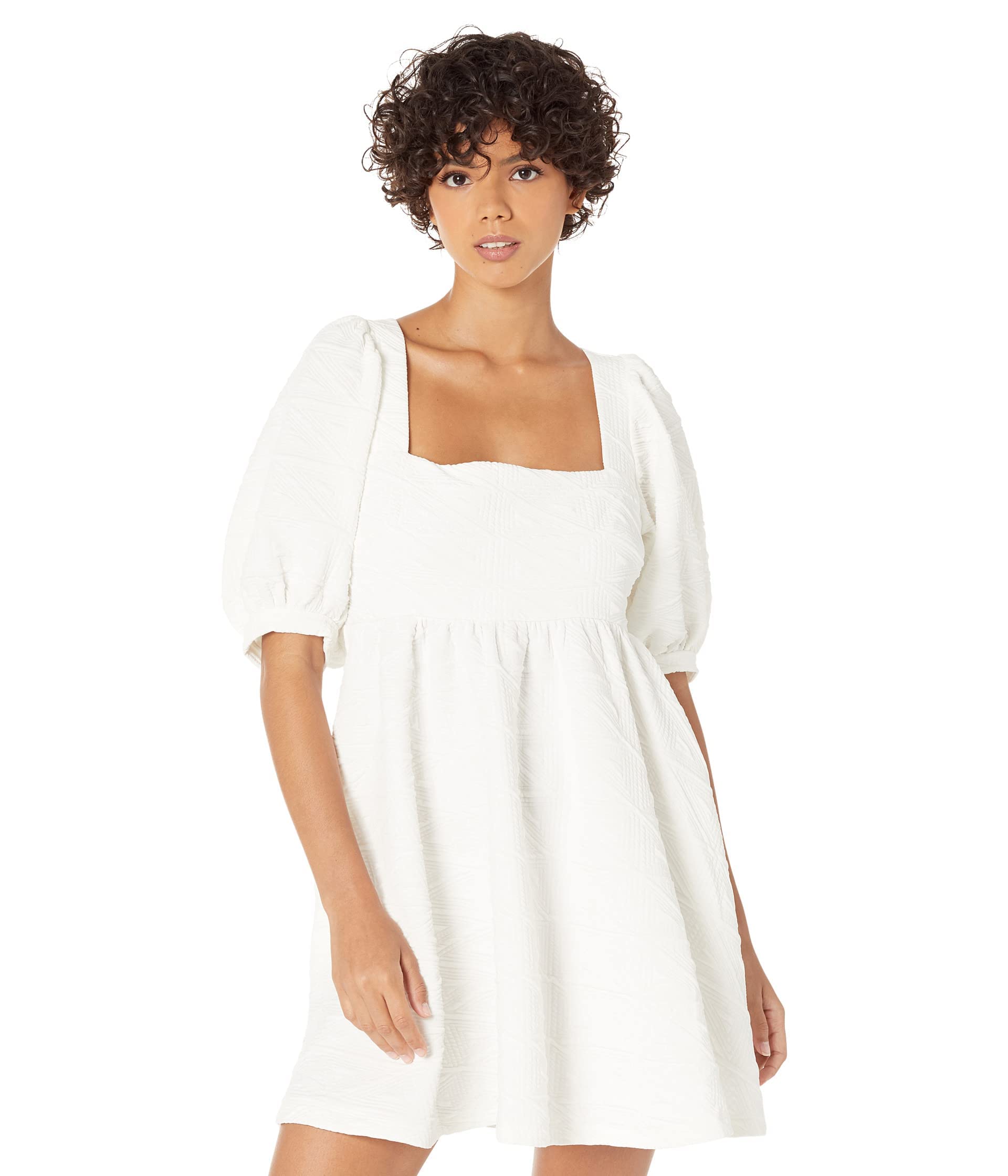 Free People Women's Violet Mini Dress - Flowy Short Sleeve Summer Dress for Beach, Date Night & Casual Outings