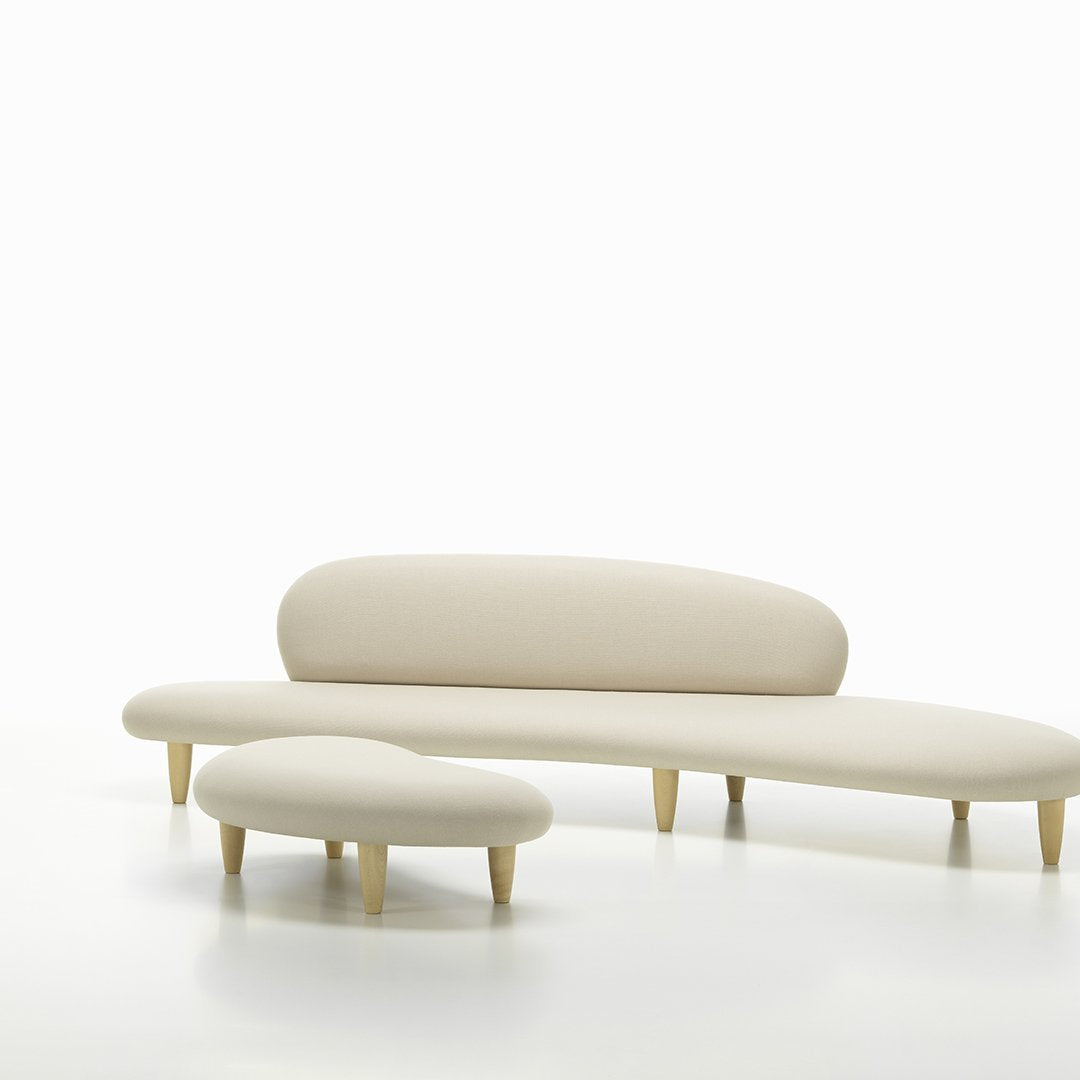 Stylish Freeform Ottoman - Modern Footrest & Extra Seating for Living Room, Bedroom, or Office - Soft & Comfortable Home Decor