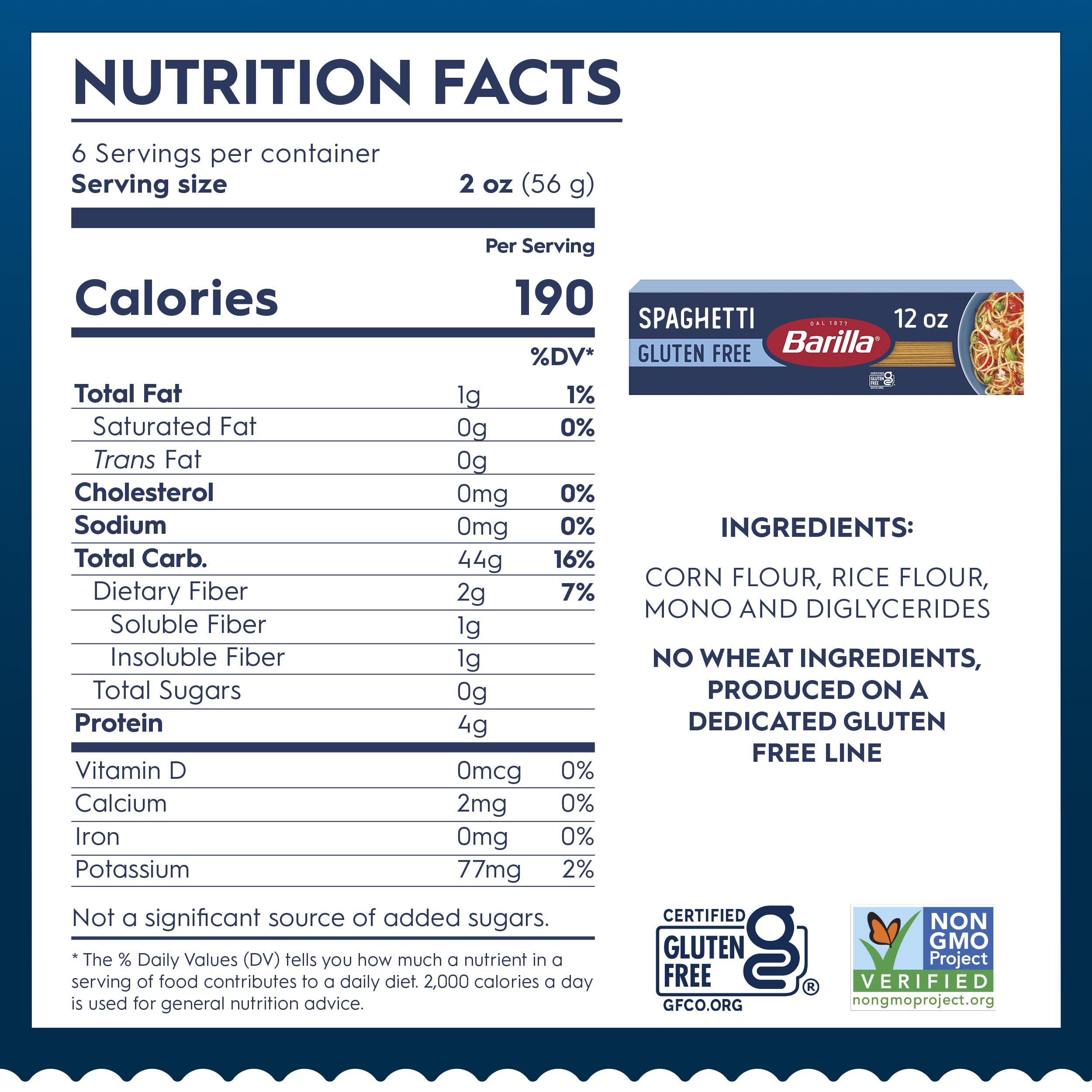 BARILLA Gluten Free Spaghetti Pasta - 12 Ounce (Pack of 12) | Certified Gluten-Free Italian Pasta | Perfect for Celiac Diet, Vegan & Healthy Lifestyle | Ideal for Pasta Dishes, Salads & Meal Prep