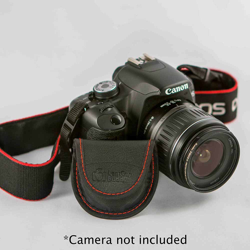 LensCap Buddy Camera Lens Cap Holder - Secure & Durable Storage for DSLR, Mirrorless, and Point & Shoot Lens Caps - Perfect for Travel, Photography, and Outdoor Adventures