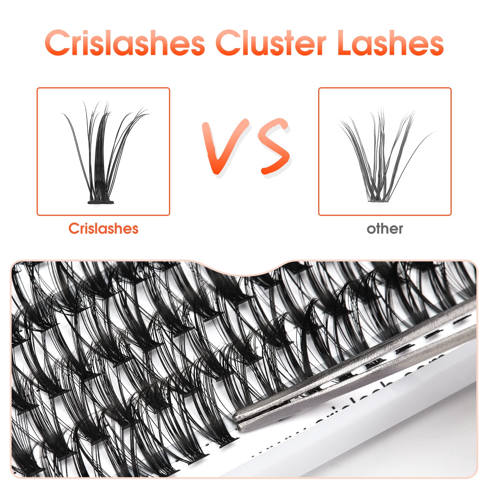 280 PCS DIY Individual Cluster Lashes - 30D & 40D D-Curl 8-15mm Reusable Soft Mini Eyelash Extensions for Natural Volume | Perfect for Home Use, Parties & Special Occasions